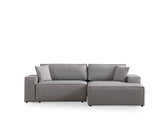 Canapea extensibilă de colț Pırlo, Dreapta, Diverse culori, 260x170x78 cm - Gri deschis | SKU: 560ARE2221 | Canapea extensibilă de colț Pırlo, Dreapta, 260x170x78 cm, varianta Gri deschis, produs pentru amenajarea locuinței, disponibil online în România la CasaMob