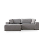 Canapea extensibilă de colț Pırlo, Stânga, Diverse culori, 260x170x78 cm - Gri deschis | SKU: 560ARE2222 | Canapea extensibilă de colț Pırlo, Stânga, 260x170x78 cm, varianta Gri deschis, produs pentru amenajarea locuinței, disponibil online în România la CasaMob