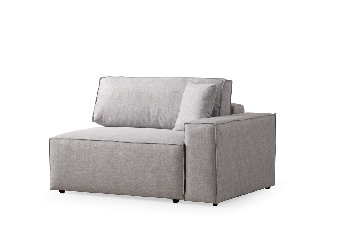 Canapea extensibilă de colț Pırlo, Stânga, Diverse culori, 260x170x78 cm - Gri deschis | SKU: 560ARE2222 | Canapea extensibilă de colț Pırlo, Stânga, 260x170x78 cm, varianta Gri deschis, produs pentru amenajarea locuinței, disponibil online în România la CasaMob