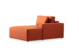 Canapea extensibilă de colț Pırlo, Dreapta, Diverse culori, 260x170x78 cm - Portocaliu | SKU: 560ARE2223 | Canapea extensibilă de colț Pırlo, Dreapta, 260x170x78 cm, varianta Portocaliu, produs pentru amenajarea locuinței, disponibil online în România la CasaMob