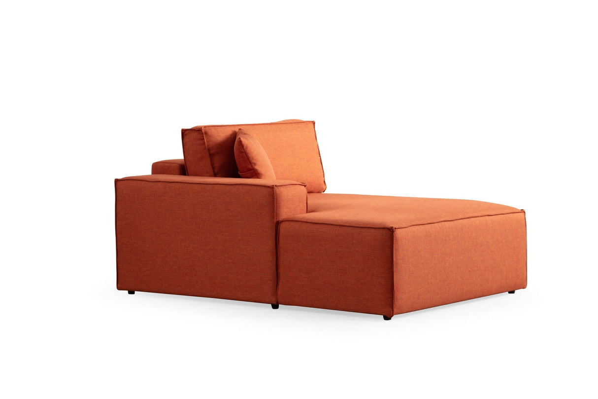 Canapea extensibilă de colț Pırlo, Stânga, Diverse culori, 260x170x78 cm - Portocaliu | SKU: 560ARE2224 | Canapea extensibilă de colț Pırlo, Stânga, 260x170x78 cm, varianta Portocaliu, produs pentru amenajarea locuinței, disponibil online în România la CasaMob