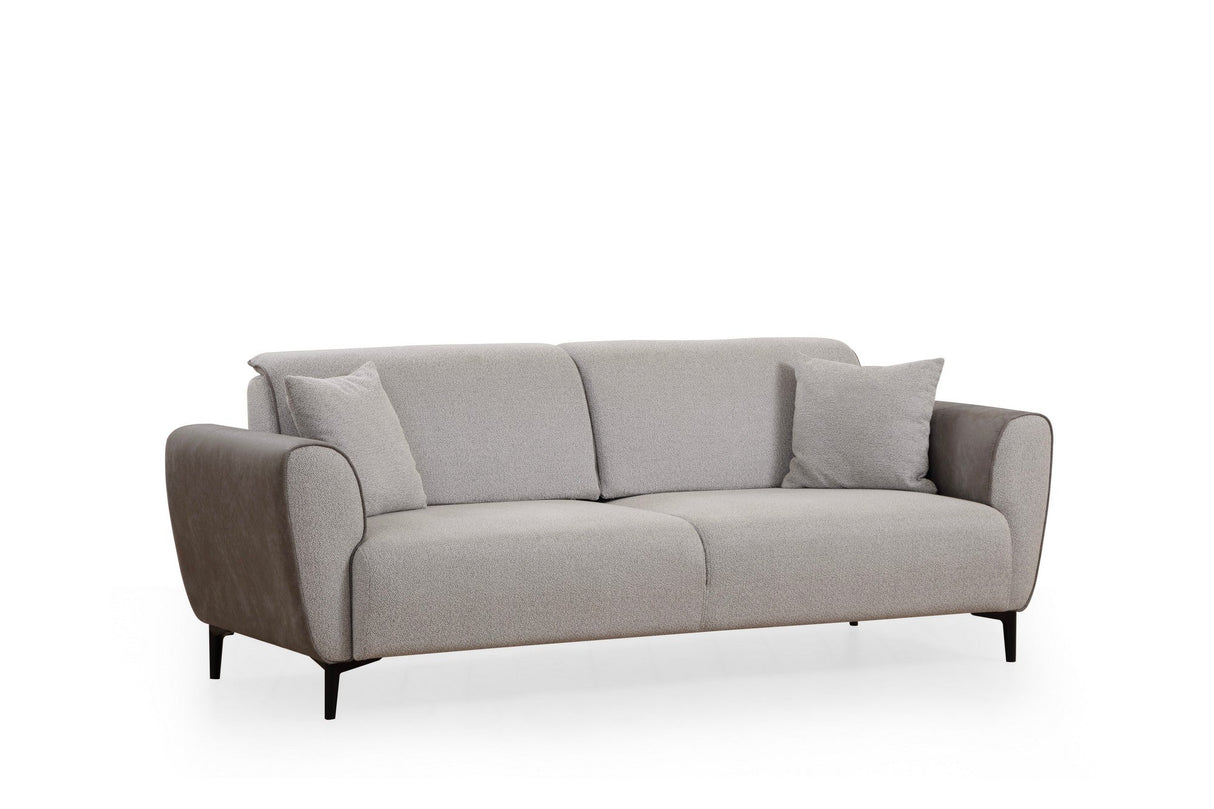 Canapea extensibilă Aren, 3 locuri, Diverse culori - Gri deschis | SKU: 560ARE2229 | Canapea extensibilă Aren, 3 locuri, varianta Gri deschis, produs pentru amenajarea locuinței, disponibil online în România la CasaMob