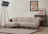 Canapea extensibilă Aren, Colț, Stânga, Diverse culori, 260x150 cm - Bej - Scorțișoară | SKU: 560ARE2232 | Canapea extensibilă Aren, Colț, Stânga, 260x150 cm, varianta Bej - Scorțișoară, produs pentru amenajarea locuinței, disponibil online în România la CasaMob