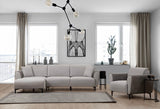 Canapea extensibilă Aren, Colț, Stânga, Diverse culori, 260x150 cm - Gri deschis | SKU: 560ARE2233 | Canapea extensibilă Aren, Colț, Stânga, 260x150 cm, varianta Gri deschis, produs pentru amenajarea locuinței, disponibil online în România la CasaMob