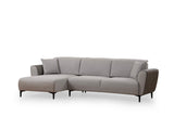 Canapea extensibilă Aren, Colț, Stânga, Diverse culori, 260x150 cm - Gri deschis | SKU: 560ARE2233 | Canapea extensibilă Aren, Colț, Stânga, 260x150 cm, varianta Gri deschis, produs pentru amenajarea locuinței, disponibil online în România la CasaMob
