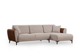 Canapea extensibilă Aren, Colț, Dreapta, Diverse culori, 260x150 cm - Bej - Scorțișoară | SKU: 560ARE2234 | Canapea extensibilă Aren, Colț, Dreapta, 260x150 cm, varianta Bej - Scorțișoară, produs pentru amenajarea locuinței, disponibil online în România la CasaMob