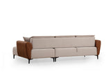 Canapea extensibilă Aren, Colț, Dreapta, Diverse culori, 260x150 cm - Bej - Scorțișoară | SKU: 560ARE2234 | Canapea extensibilă Aren, Colț, Dreapta, 260x150 cm, varianta Bej - Scorțișoară, produs pentru amenajarea locuinței, disponibil online în România la CasaMob