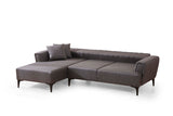 Canapea extensibilă Hamlet, Colț, Stânga, Diverse culori, 270x140 cm - Gri închis | SKU: 560ARE2248 | Canapea extensibilă Hamlet, Colț, Stânga, 270x140 cm, varianta Gri închis, produs pentru amenajarea locuinței, disponibil online în România la CasaMob