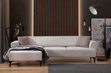 Canapea extensibilă Hamlet, Colț, Stânga, Diverse culori, 270x140 cm - Ecru | SKU: 560ARE2249 | Canapea extensibilă Hamlet, Colț, Stânga, 270x140 cm, varianta Ecru, produs pentru amenajarea locuinței, disponibil online în România la CasaMob
