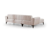Canapea extensibilă Hamlet, Colț, Stânga, Diverse culori, 270x140 cm - Ecru | SKU: 560ARE2249 | Canapea extensibilă Hamlet, Colț, Stânga, 270x140 cm, varianta Ecru, produs pentru amenajarea locuinței, disponibil online în România la CasaMob