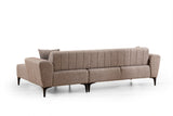 Canapea extensibilă Hamlet, Colț, 1 piesă, Dreapta, Diverse culori, 270x140 cm - Maro deschis | SKU: 560ARE2252 | Canapea extensibilă Hamlet, Colț, 1 piesă, Dreapta, 270x140 cm, varianta Maro deschis, produs pentru amenajarea locuinței, disponibil online în România la CasaMob