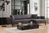 Gri închis | SKU: 560ARE2253 | Canapea extensibilă Hamlet, Colț, 1 piesă, Dreapta, 270x140 cm, varianta Gri închis, produs pentru amenajarea locuinței, disponibil online în România la CasaMob
