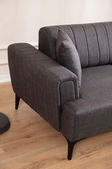 Canapea extensibilă Hamlet, Colț, 1 piesă, Dreapta, Diverse culori, 270x140 cm - Gri închis | SKU: 560ARE2253 | Canapea extensibilă Hamlet, Colț, 1 piesă, Dreapta, 270x140 cm, varianta Gri închis, produs pentru amenajarea locuinței, disponibil online în România la CasaMob