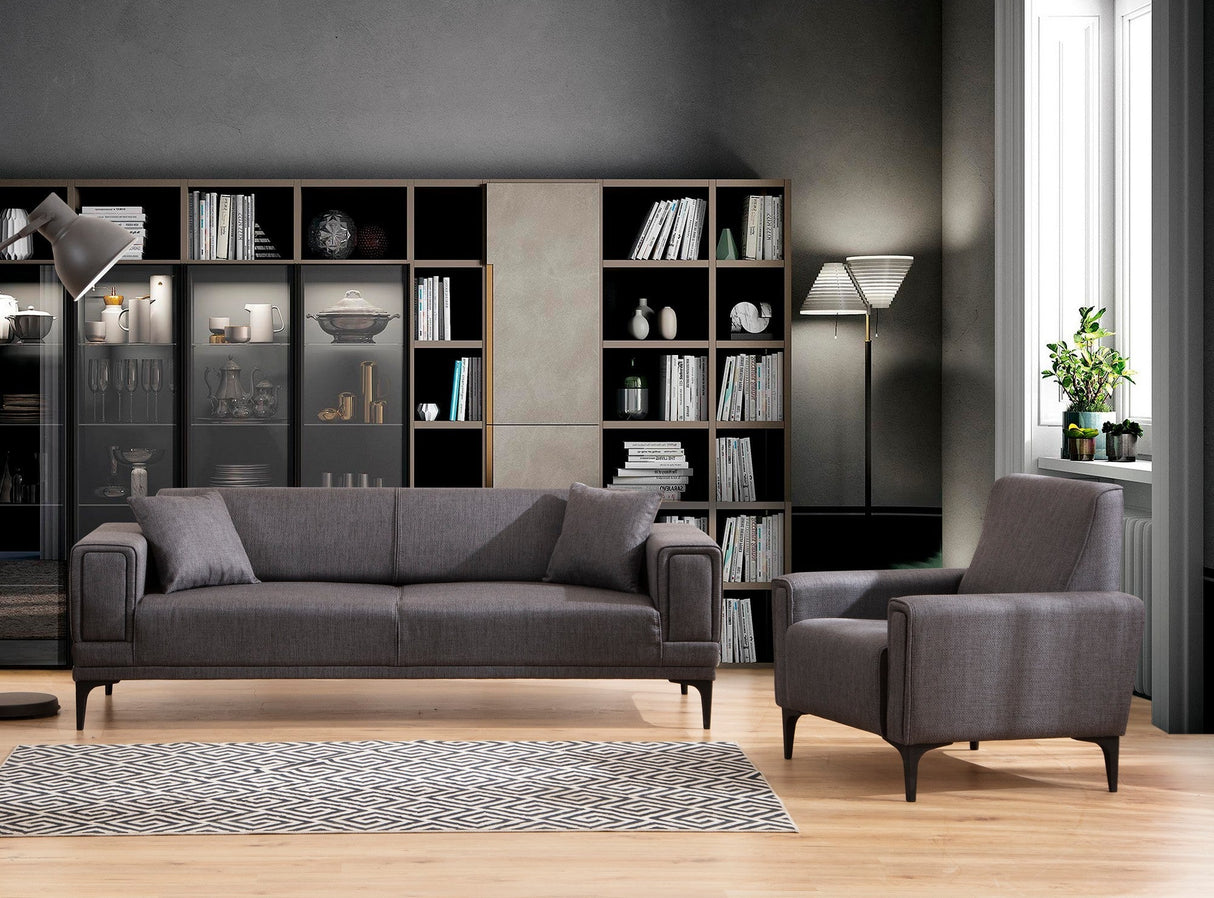 Canapea extensibilă Horizon, 3 locuri, Diverse culori - Gri închis | SKU: 560ARE2260 | Canapea extensibilă Horizon, 3 locuri, varianta Gri închis, produs pentru amenajarea locuinței, disponibil online în România la CasaMob