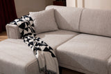 Canapea extensibilă Horizon, Colț, Stânga, Diverse culori, 250x140 cm - Maro deschis | SKU: 560ARE2270 | Canapea extensibilă Horizon, Colț, Stânga, 250x140 cm, varianta Maro deschis, produs pentru amenajarea locuinței, disponibil online în România la CasaMob