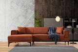 Canapea extensibilă Horizon, Colț, Stânga, Diverse culori, 250x140 cm - Roșu cărămiziu | SKU: 560ARE2271 | Canapea extensibilă Horizon, Colț, Stânga, 250x140 cm, varianta Roșu cărămiziu, produs pentru amenajarea locuinței, disponibil online în România la CasaMob