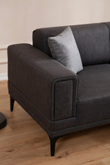 Canapea extensibilă Horizon, Colț, Dreapta, Diverse culori, 250x140 cm - Gri închis | SKU: 560ARE2272 | Canapea extensibilă Horizon, Colț, Dreapta, 250x140 cm, varianta Gri închis, produs pentru amenajarea locuinței, disponibil online în România la CasaMob
