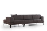 Canapea extensibilă Horizon, Colț, Dreapta, Diverse culori, 250x140 cm - Gri închis | SKU: 560ARE2272 | Canapea extensibilă Horizon, Colț, Dreapta, 250x140 cm, varianta Gri închis, produs pentru amenajarea locuinței, disponibil online în România la CasaMob