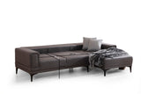 Canapea extensibilă Horizon, Colț, Dreapta, Diverse culori, 250x140 cm - Gri închis | SKU: 560ARE2272 | Canapea extensibilă Horizon, Colț, Dreapta, 250x140 cm, varianta Gri închis, produs pentru amenajarea locuinței, disponibil online în România la CasaMob