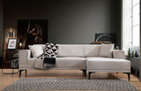 Canapea extensibilă Horizon, Colț, Dreapta, Diverse culori, 250x140 cm - Ecru | SKU: 560ARE2273 | Canapea extensibilă Horizon, Colț, Dreapta, 250x140 cm, varianta Ecru, produs pentru amenajarea locuinței, disponibil online în România la CasaMob