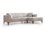 Canapea extensibilă Horizon, Colț, Dreapta, Diverse culori, 250x140 cm - Ecru | SKU: 560ARE2273 | Canapea extensibilă Horizon, Colț, Dreapta, 250x140 cm, varianta Ecru, produs pentru amenajarea locuinței, disponibil online în România la CasaMob