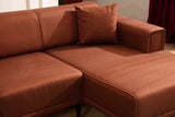 Canapea extensibilă Horizon, Colț, Dreapta, Diverse culori, 250x140 cm - Roșu cărămiziu | SKU: 560ARE2275 | Canapea extensibilă Horizon, Colț, Dreapta, 250x140 cm, varianta Roșu cărămiziu, produs pentru amenajarea locuinței, disponibil online în România la CasaMob