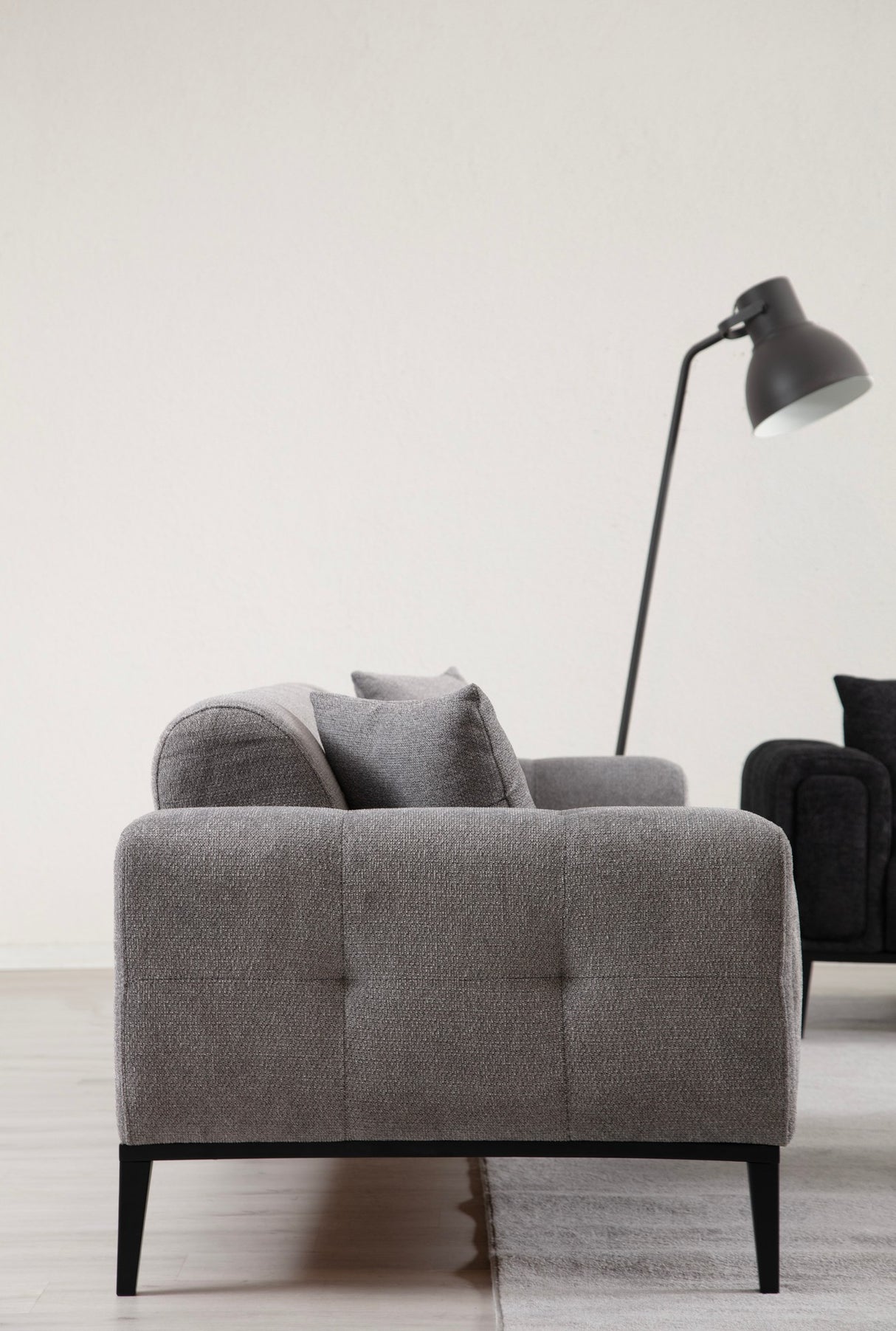 Canapea extensibilă 3 locuri Athena, Diverse culori, 225x92x76 cm - Gri deschis | SKU: 560ARE2359 | Canapea extensibilă 3 locuri Athena, 225x92x76 cm, varianta Gri deschis, produs pentru amenajarea locuinței, disponibil online în România la CasaMob