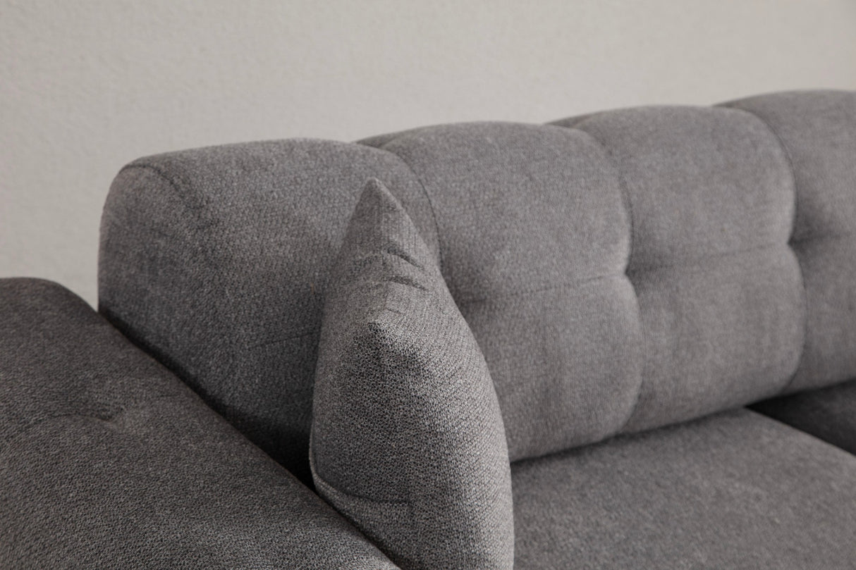 Canapea extensibilă 3 locuri Athena, Diverse culori, 225x92x76 cm - Gri deschis | SKU: 560ARE2359 | Canapea extensibilă 3 locuri Athena, 225x92x76 cm, varianta Gri deschis, produs pentru amenajarea locuinței, disponibil online în România la CasaMob