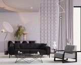 Canapea extensibilă 3 locuri Athena, Diverse culori, 225x92x76 cm - Negru | SKU: 560ARE2361 | Canapea extensibilă 3 locuri Athena, 225x92x76 cm, varianta Negru, produs pentru amenajarea locuinței, disponibil online în România la CasaMob
