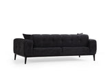 Canapea extensibilă 3 locuri Athena, Diverse culori, 225x92x76 cm - Negru | SKU: 560ARE2361 | Canapea extensibilă 3 locuri Athena, 225x92x76 cm, varianta Negru, produs pentru amenajarea locuinței, disponibil online în România la CasaMob