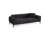 Canapea extensibilă 3 locuri Athena, Diverse culori, 225x92x76 cm - Negru | SKU: 560ARE2361 | Canapea extensibilă 3 locuri Athena, 225x92x76 cm, varianta Negru, produs pentru amenajarea locuinței, disponibil online în România la CasaMob