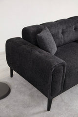 Canapea extensibilă 3 locuri Athena, Diverse culori, 225x92x76 cm - Negru | SKU: 560ARE2361 | Canapea extensibilă 3 locuri Athena, 225x92x76 cm, varianta Negru, produs pentru amenajarea locuinței, disponibil online în România la CasaMob