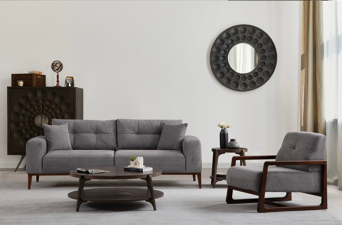 Gri deschis | SKU: 560ARE2362 | Canapea extensibilă 3 locuri Sinor, 92x57x75 cm, varianta Gri deschis, produs pentru amenajarea locuinței, disponibil online în România la CasaMob