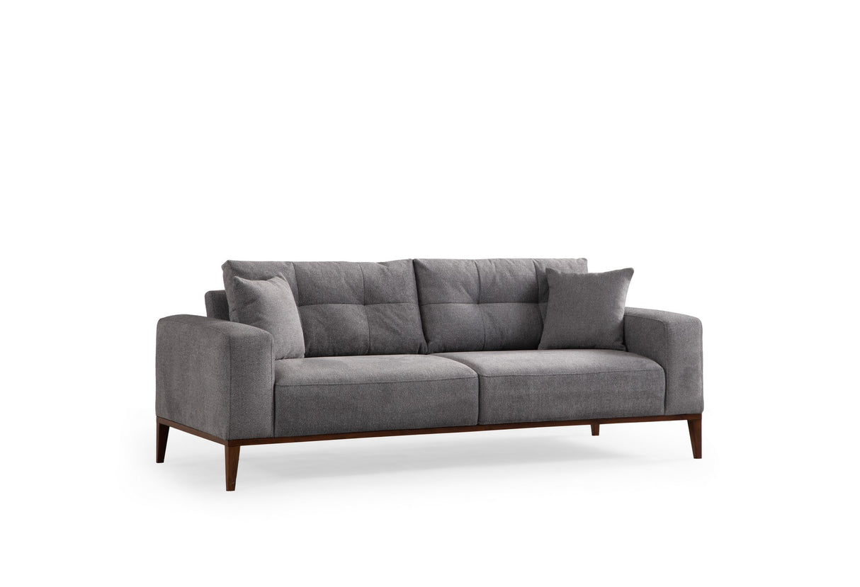 Canapea extensibilă 3 locuri Sinor, Diverse culori, 225 x 92 x 75 cm - Gri deschis | SKU: 560ARE2362 | Canapea extensibilă 3 locuri Sinor, 92x57x75 cm, varianta Gri deschis, produs pentru amenajarea locuinței, disponibil online în România la CasaMob