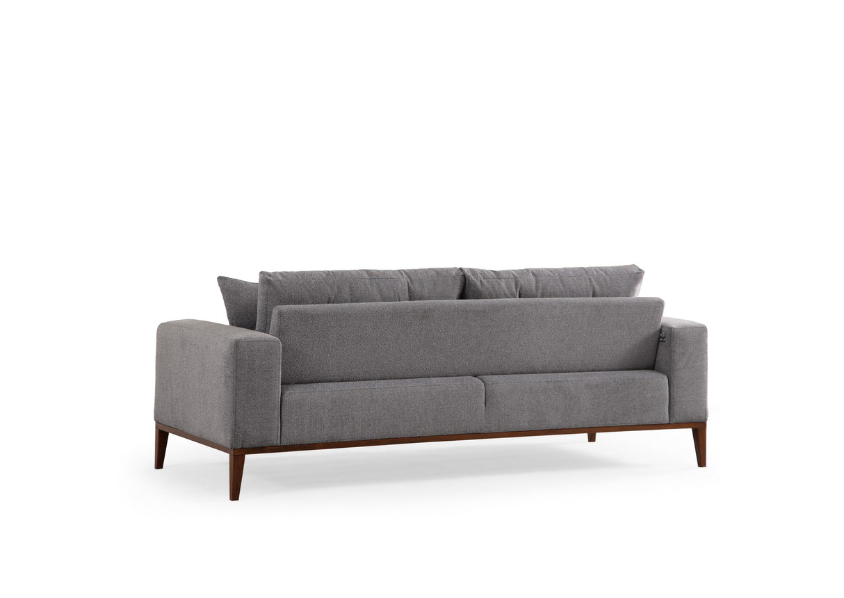 Canapea extensibilă 3 locuri Sinor, Diverse culori, 225 x 92 x 75 cm - Gri deschis | SKU: 560ARE2362 | Canapea extensibilă 3 locuri Sinor, 92x57x75 cm, varianta Gri deschis, produs pentru amenajarea locuinței, disponibil online în România la CasaMob