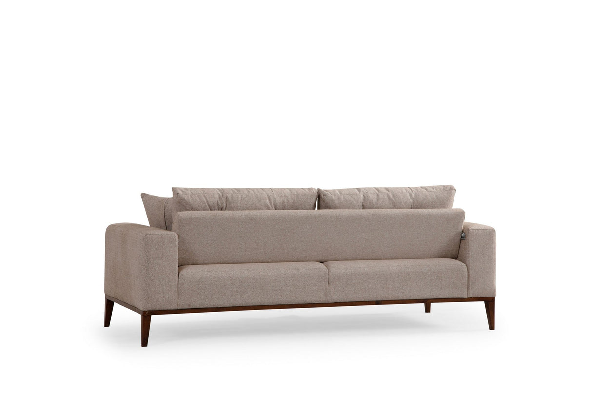 Canapea extensibilă 3 locuri Sinor, Diverse culori, 225 x 92 x 75 cm - Bej | SKU: 560ARE2364 | Canapea extensibilă 3 locuri Sinor, 92x57x75 cm, varianta Bej, produs pentru amenajarea locuinței, disponibil online în România la CasaMob