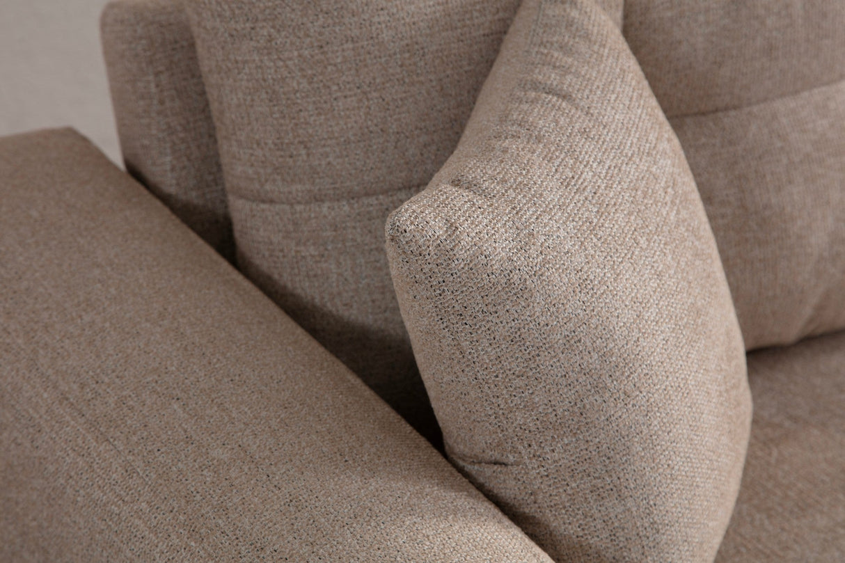 Canapea extensibilă 3 locuri Sinor, Diverse culori, 225 x 92 x 75 cm - Bej | SKU: 560ARE2364 | Canapea extensibilă 3 locuri Sinor, 92x57x75 cm, varianta Bej, produs pentru amenajarea locuinței, disponibil online în România la CasaMob