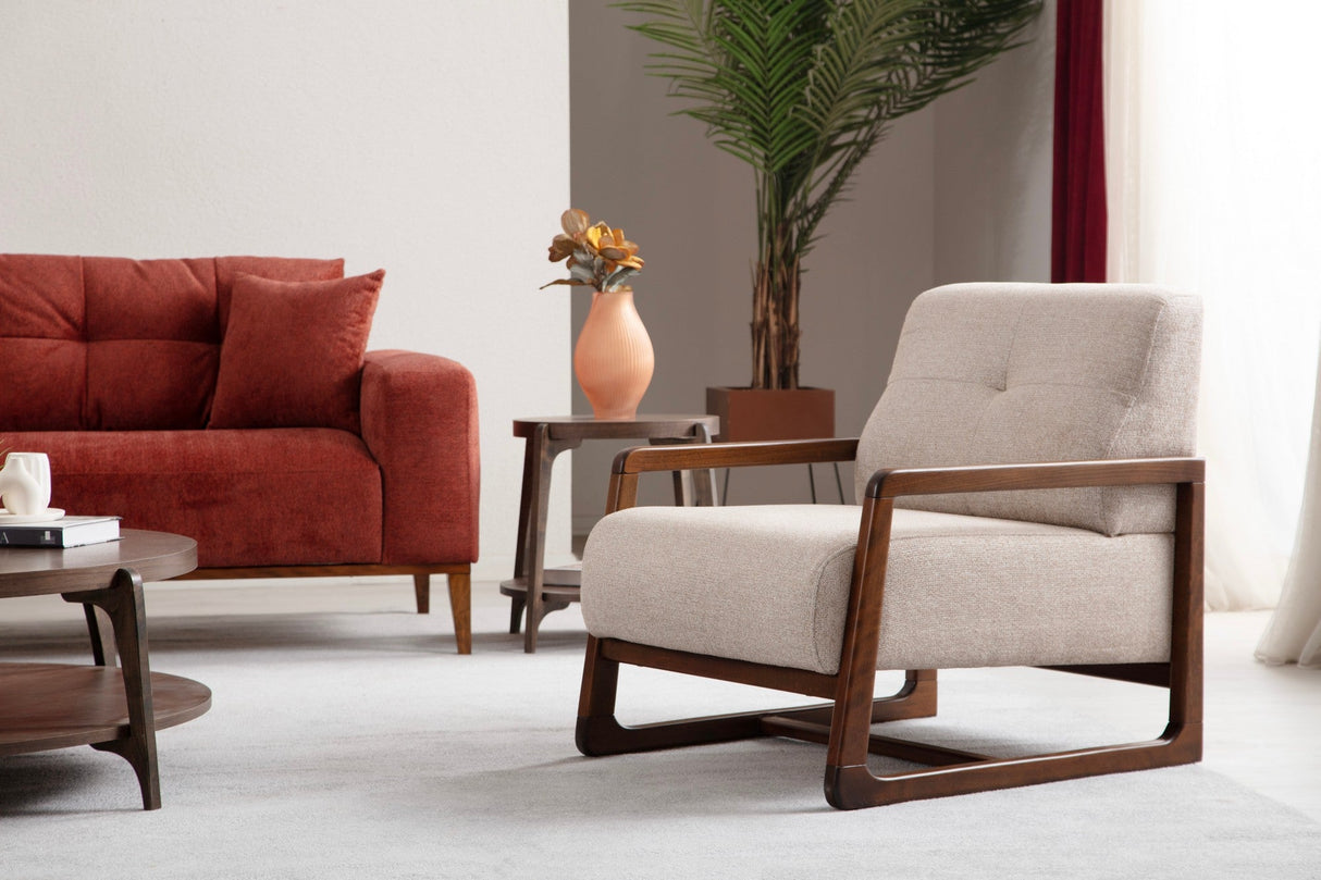 Canapea extensibilă 3 locuri Sinor, Diverse culori, 225 x 92 x 75 cm - Roșu cărămiziu | SKU: 560ARE2365 | Canapea extensibilă 3 locuri Sinor, 92x57x75 cm, varianta Roșu cărămiziu, produs pentru amenajarea locuinței, disponibil online în România la CasaMob