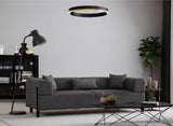 Canapea fixă 3 locuri Gio, Diverse culori, 93x66x75 cm - Antracit | SKU: 560ARE2366 | Canapea fixă 3 locuri Gio, 93x66x75 cm, varianta Antracit, produs pentru amenajarea locuinței, disponibil online în România la CasaMob