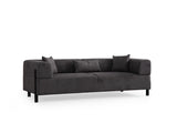 Canapea fixă 3 locuri Gio, Diverse culori, 93x66x75 cm - Antracit | SKU: 560ARE2366 | Canapea fixă 3 locuri Gio, 93x66x75 cm, varianta Antracit, produs pentru amenajarea locuinței, disponibil online în România la CasaMob