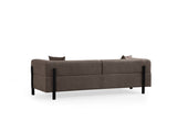 Canapea fixă 3 locuri Gio, Diverse culori, 93x66x75 cm - Maro | SKU: 560ARE2367 | Canapea fixă 3 locuri Gio, 93x66x75 cm, varianta Maro, produs pentru amenajarea locuinței, disponibil online în România la CasaMob