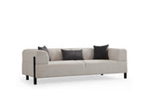 Canapea fixă 3 locuri Gio, Diverse culori, 93x66x75 cm - Alb | SKU: 560ARE2368 | Canapea fixă 3 locuri Gio, 93x66x75 cm, varianta Alb, produs pentru amenajarea locuinței, disponibil online în România la CasaMob