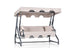 Balansoar de gradina cu 3 locuri Bacau, Crem, 200 x 165 x 110 cm, SKU 561CLR1510