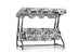 Balansoar de gradina cu 3 locuri Craiova, Negru, 200 x 165 x 110 cm, SKU 561CLR1512