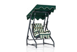 Balansoar de gradina verde din metal Camellia – Floriane Garden , Bej 50x110x50 cm - Verde, SKU 561CLR1718