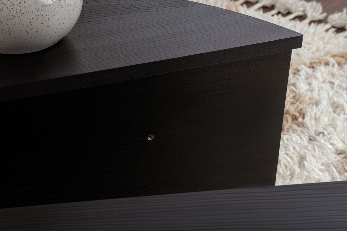 Măsuță de cafea Orion, Diverse culori, 90x60x30 cm - Wood black | SKU: 563NRD1902 | Măsuță de cafea Orion, 90x60x30 cm, varianta Wood black, produs pentru amenajarea locuinței, disponibil online în România la CasaMob