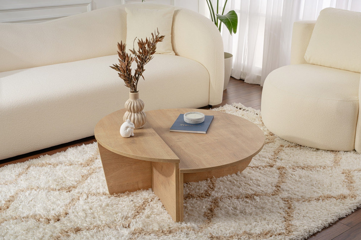 Măsuță de cafea Orion, Diverse culori, 90x60x30 cm - Honey oak | SKU: 563NRD1903 | Măsuță de cafea Orion, 90x60x30 cm, varianta Honey oak, produs pentru amenajarea locuinței, disponibil online în România la CasaMob