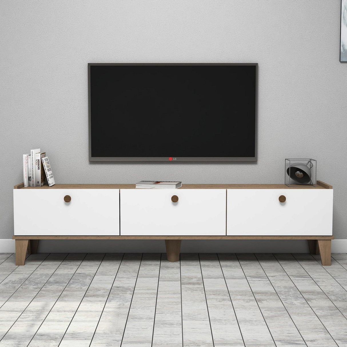 COMODA TV Venom, Stejar, 178x45x35 cm