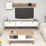 Set Mobila Sufragerie ewqw, Stejar, 178x45x35 cm