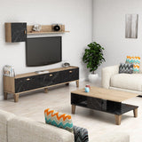 Set Mobila Sufragerie Stor, Stejar, 178x45x35 cm